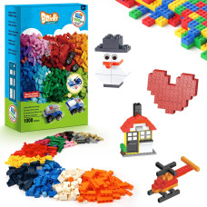 Boys Bulk Building Block Set 1000Pcs Have Various Battleships Chariots Classic Colors Compatible With All Major Brands Diy