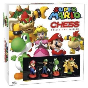 Super Mario New Chess Collectors Edition Board Game