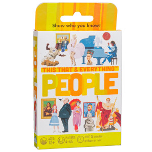 Outset Media This That And Everything People Travel Sized Trivia Party Game For 4 Or More Players Ages 12 And Up