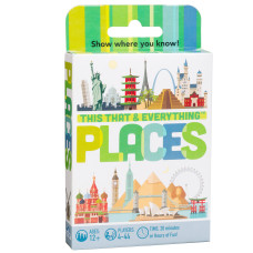 Outset Media This That And Everything Places Travel Sized Trivia Party Game For 4 Or More Players Ages 12 And Up