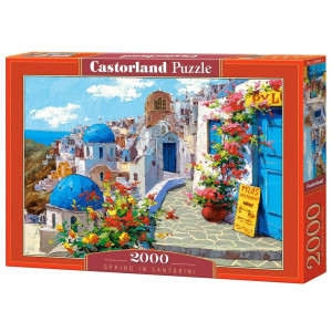 Castorland Spring In Santorini Puzzle 2000 Piece