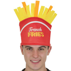 Jacobson Hat Company French Fries Novelty Food Hat Red