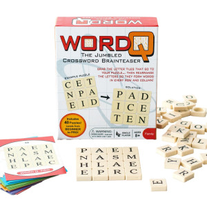 Continuum Games Word Q Jumbled Crossword Brainteaser