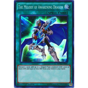 Yugioh The Melody Of Awakening Dragon Mp16En041 Mega Pack 2016 1St Edition Super Rare