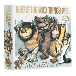 Paper House Productions Where The Wild Things Are 24Piece 36 X 24 Large Piece Floor Puzzle