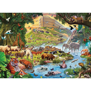 Eurographics Noahs Ark Before The Rain Puzzle 300 Pieces Steve Crisp