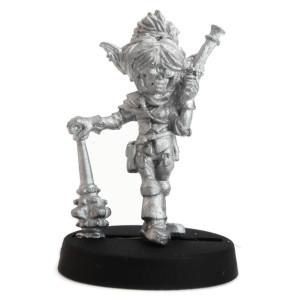 Stonehaven Gnome Artificer Miniature Figure For 28Mm Scale Table Top War Games Made In Usa