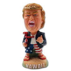 Kc Hawaii President Trump With Surfboard Dashboard Doll 4 Inch