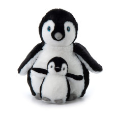 The Petting Zoo Softee Penguin Stuffed Animals Mom And Baby Gifts For Kids Penguin Plush Toy 12 Inches