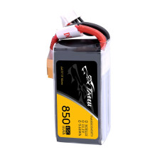 Tattu 850Mah 111V 45C 3S Lipo Battery Pack With Xt30 Plug For Multirotor Fpv 150 180 Size Quadcopter