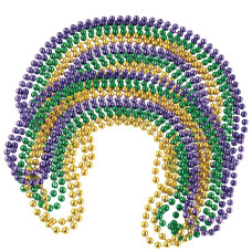 Funny Party Hats Mardi Gras Beads Necklaces Party Costumes Accessories 144 Pc