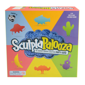 Educational Insights Sculptapalooza The Squishy Squashy Sculpting Playfoam Party Game Fastpaced Family Game 4 Players A