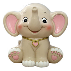 Cartoon Elephant Piggy Bank Coin Bank Money Saving Bank Money Boxpink