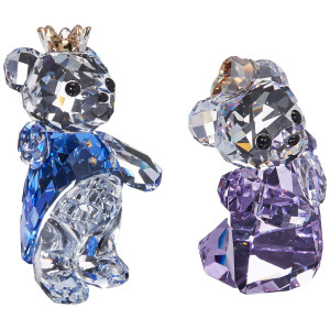 Swarovski Crystal Kris Bear Prince Princess Figurine New 2018