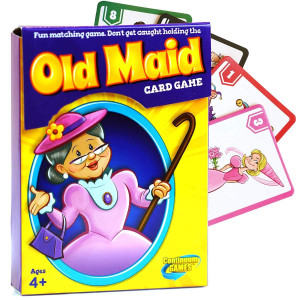 Continuum Games Old Maid Classic Card Game Children Ages 4 Up