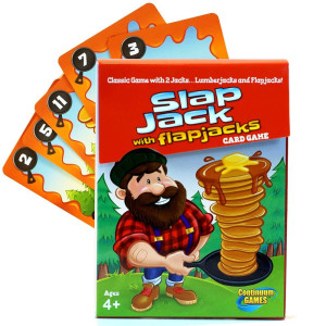 Continuum Games Slap Jack Flap Jacks Card Game Kids Age 4 Up