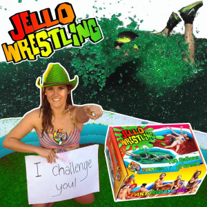 Bulk Jello Wrestling Kit 100 Gallon Package! Green Jelly Wrestling Mix. Just Add Water To A Jello Pool To Make A Jello Wrestling Ring. Easy Set Wrestling Jello For Fundraisers, Tug O War & Party Games