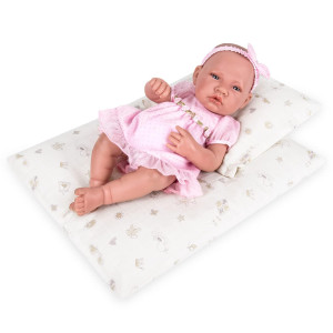 18 Inch Doll Bedding 2 Pc Set Reversible Print Baby Doll Bedding Accessories With Comforter And Pillow Fits American Girl D