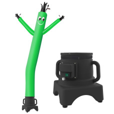 Mounto 8Ft Inflatable Waving Man Fly Puppet Dancer With Blower Green