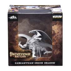 Pathfinder Battles Deep Cuts Gargantuan Green Dragon