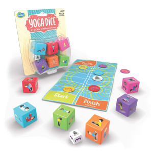 Thinkfun Yoga Dice Game For Boys And Girls Ages 6 And Up Learn Yoga With A Game