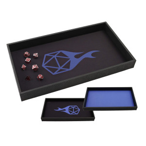 Forged Dice Co Dice Tray 14 Double Sided And Removable Neoprene Rolling Dice Mat For Any Dice Or Board Game Tabletop Rpg