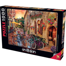 Anatolian Puzzle Biking In Tuscany 1000 Piece Jigsaw Puzzle 1068 Multicolor