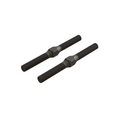 Arrma Steel Turnbuckle M4 X 48Mm Black 2 Ara330542