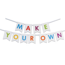 Make Your Own Letter Banner Kit 1 Pc