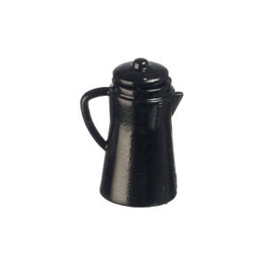 Aztec Imports Dollhouse Miniature Coffee Pot Black D2801