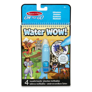 Melissa Doug Water Wow Adventure Water Reveal Travel Book Activity Pad 3 Gift For Boy Or Girl