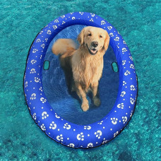 Vercico Dog Pool Float Inflatable Dog Floats For Pool Dog Floaties Swimming Pool Floats For Small Medium Large Dog Puncture Proo