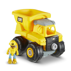 Cat Construction Build Your Own Junior Crew Dump Truck Building Toy