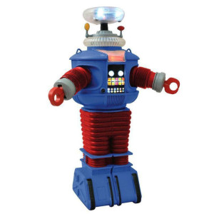 Diamond Select Toys Lost In Space Electronic Lights Sounds Retro B9 Robot Multicolor