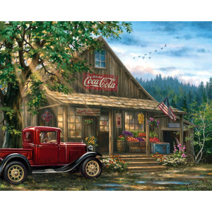 Springboks 1000 Piece Jigsaw Puzzle Country General Store Made In Usa