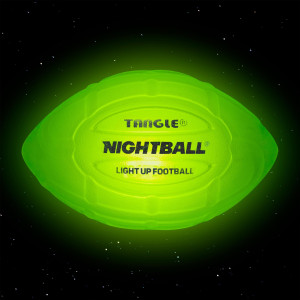 Nightball Tangle Glow In The Dark Inflatable Led Football Light Up Football With Bright Led Lights Glow Football For Kids An