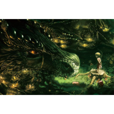 Ingooood Jigsaw Puzzle 1000 Pieces Fantasy Series Anime Dragon Ig0443 Entertainment Wooden Puzzles Toys