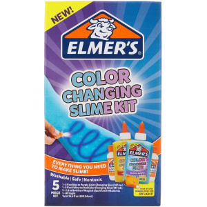 Elmers Color Changing Slime Kit Slime Supplies Include Elmers Color Changing Glue Elmers Magical Liquid Slime Activator U