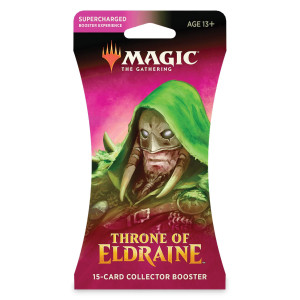 The Gathering Throne Of Eldraine Collector Booster 15 Card Booster Pack Special Collector Cards