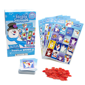 Aquarius Frosty The Snowman Family Bingo Game