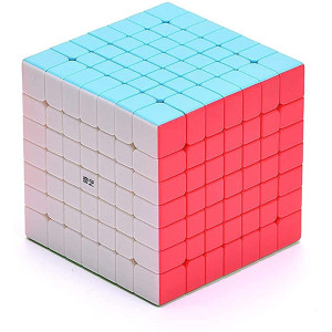 Liangcuber Qy Toys 7X7 Speed Cube Stickerless Qixing S 7X7X7 Color Magic Cube Puzzle Toy