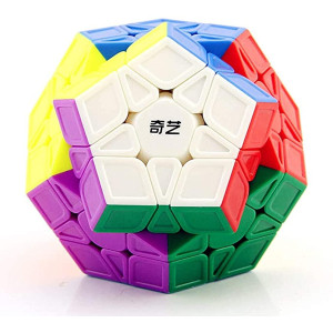 Liangcuber Qy 3X3 Megaminx Speed Cube Qiheng Megaminx Pentagonal Dodecahedron Cube Puzzle Toy 3X3 Stickerless