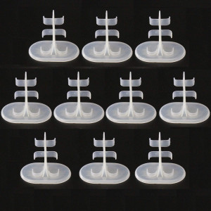 10Pcs Clear Doll Stands Display Holder Doll Accessories Fit For 11 Inches Or Less Doll Display