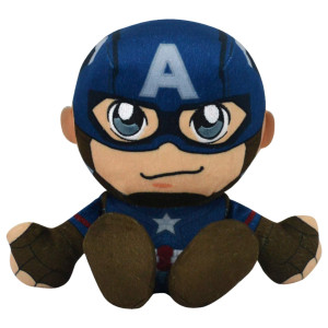 Marvel Captain America 8 Kuricha Sitting Plush Soft Chibi Inspired Toy