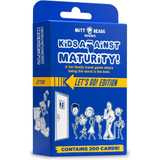 Kids Against Maturity: Card Game For Kids And Family, Super Fun Hilarious For Family Party Game Night, Combo Pack (Let'S Go Edition)