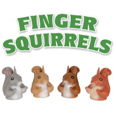 Mcphee Archie Finger Squirrels Finger Puppets