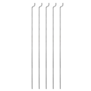 Uxcell 12Mm X 120Mm 47 Inch Steel Z Pullpush Rods Parts For Rc Airplane Plane Boat Replacement Pack Of 5