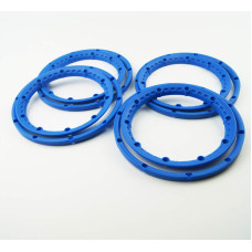 Titracing Blue Wheel Rim Bead Lock Ring Set Fit Hpi Rovan Baja 5B Ss King Motor