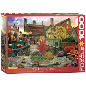 Eurographics Old Town Living By David Mclean 1000Piece Puzzle