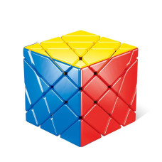 Sunway 4X4 Axis Magic Cube 4X4 Stickerless Axis Speed Cube 4X4X4 Fisher Cube Puzzle Toys For Kids And Adults Brain Teasers Toys